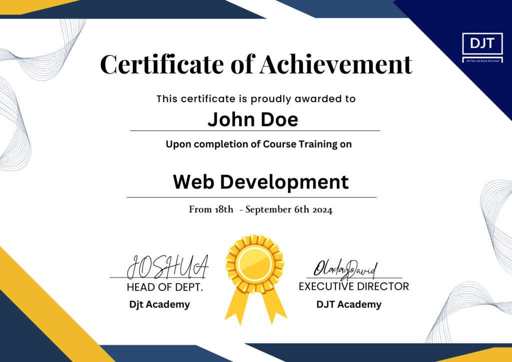 Web Development Certificate