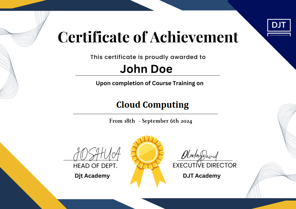 cloud certificate