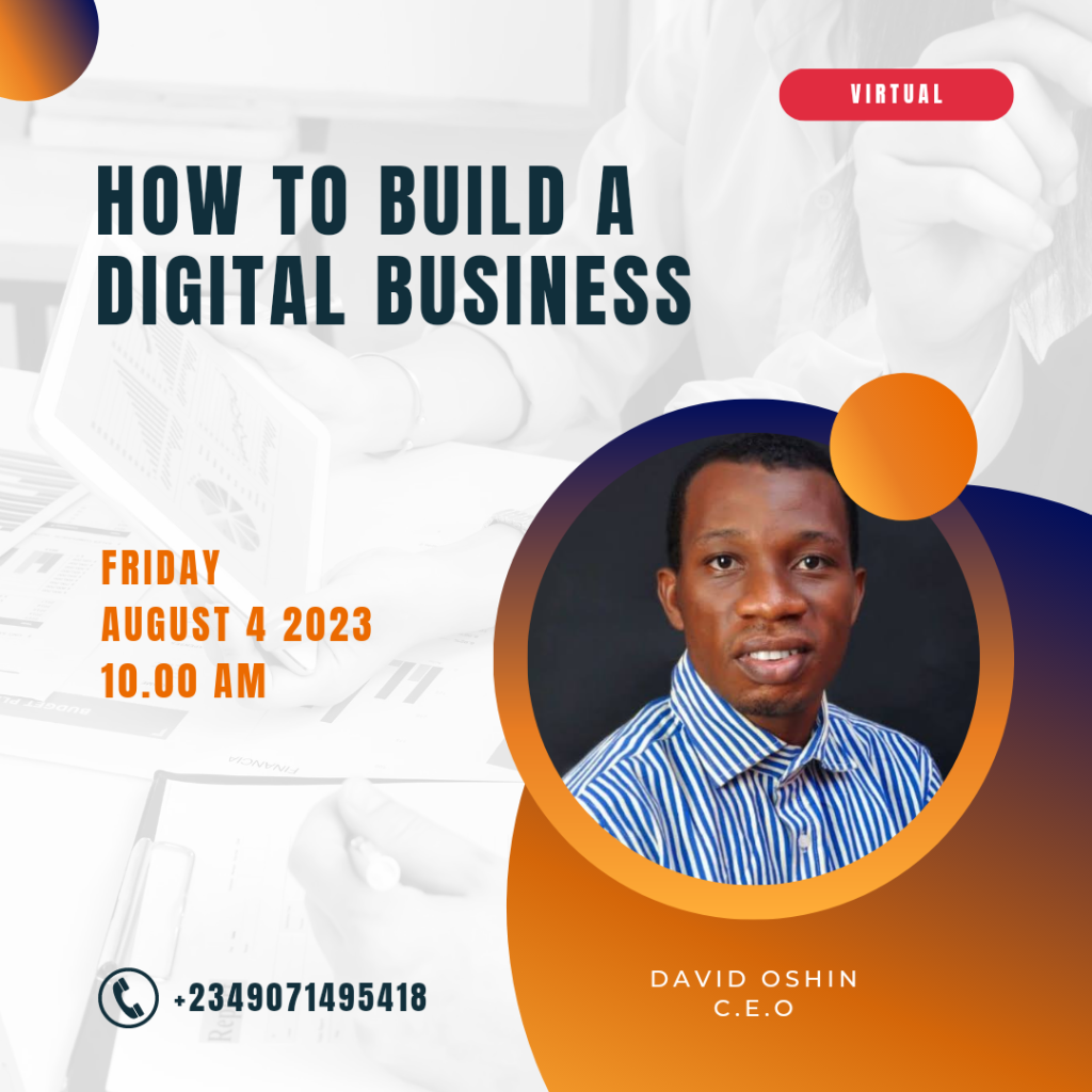 How to build a digital business