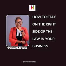 Read more about the article STAYING ON THE RIGHT SIDE THE LAW WITH CHINWE AJAEBILI